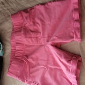 Pink shorts